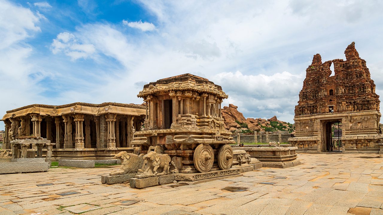 Day 2 Heritage Sunrise — Vittala Temple Stone Chariot Hampi